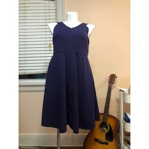 NWOT Size 1 Torrid purple strappy dress sleeveless dress v neck stretchy